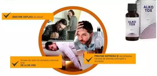 Alkotox cumpara in Constanta: metoda eficienta pentru a scapa de dependenta de alcool